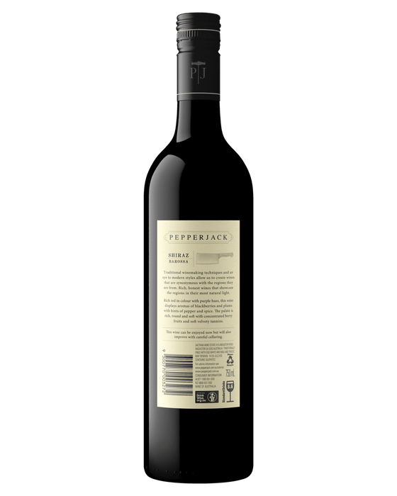 Pepperjack - Shiraz 750mls